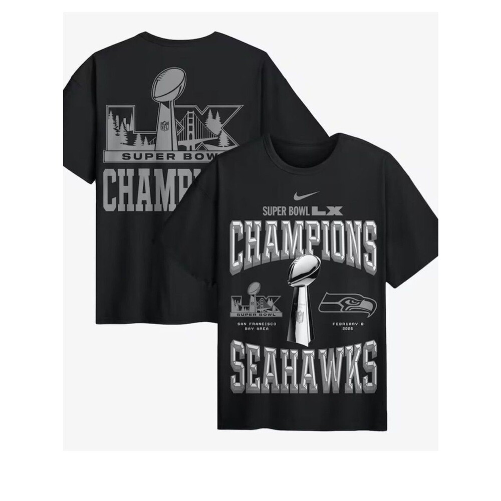 Nike Seattle Seahawks Super Bowl LX Champions Locker Room Trophy Collection